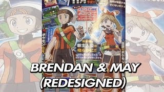 Pokemon Omega Ruby Alpha Sapphire - Main Protagonist Character Brendan May Redesigned