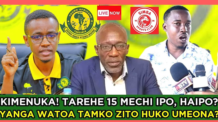 🔴#live_KIMENUKA! YANGA WACHARUKA HUKO! WANATOA TAMKO ZITO MUDA HUU 'MSIMAMO WETU HATUCHEZI!' UMEONA?