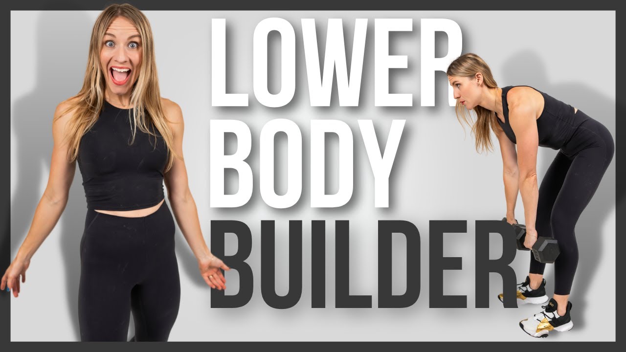 25 minute Lower Body Workout with Dumbbells