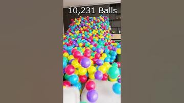 Living Room filled with over 10k balls🔥Intense blender simulation #blenderanimation #blender3d