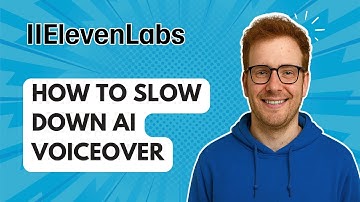 Hoe AI Voiceover ElevenLabs te vertragen [Gids 2025]