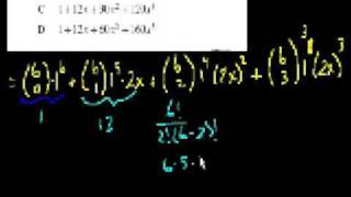 Algebra II: Binomial Expansions, Geometric Series Sum