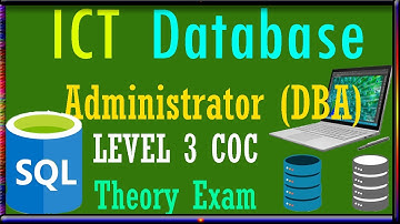 TVET Database Administrator (DBA) COC Level 3 Exam