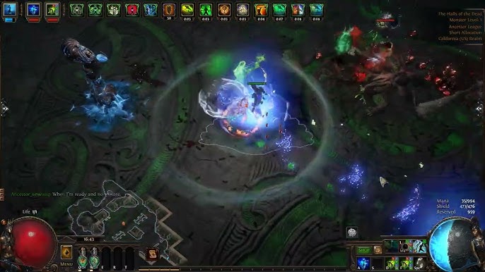 3.22 Gorgon's gaze Voidsphere Raider build for 2k rate tota 【PoE