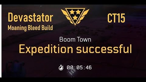 Outriders Devastator Solo CT15 Gold Boom Town 5:46