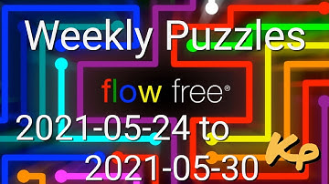 Flow Free - Weekly Puzzles - Extreme Courtyard Spin - 2021-05-24 to 05-30 - May 24th to 30th 2021