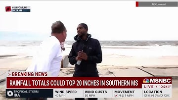 MSNBC Shaquille Brewster heckled on live TV