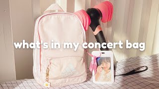 what’s in my kpop concert bag  ‧₊˚✦ ⇢ born pink world tour concert essentials !