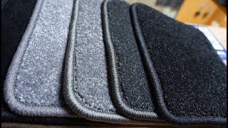 Выбираем материал для пошива ворсовых (велюровых, текстильных) ковриков для автомобиля.