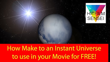 How to Make an Instant Universe for FREE in Hitfilm 4 Express!