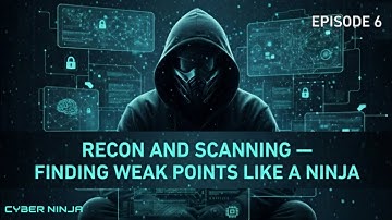 Recon & Scanning Explained | Episode 6: Finding Weak Points | Cyber Security for Beginners