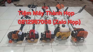 Lô N 5 máy cắt cỏ nhật bãi Robin, Mitsu, echo...Giá 1tr6.