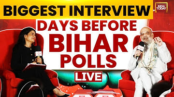News LIVE: Amit Shah Interview | Amit Shah On Bihar Elections 2025, RJD, Congress And Jan Suraaj