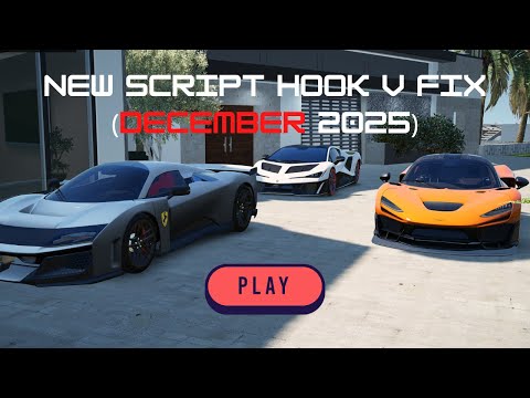HOW TO FIX NEW SCRIPT HOOK V UPDATE FROM CRASHING/LOADING GTA V (DECEMBER 2025)