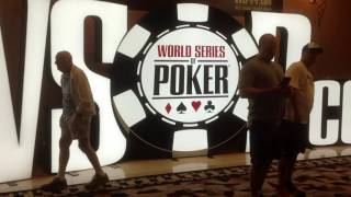 2016 WSOP day 1-C Main Event, (1st Hour) World Series of Poker Las Vegas
