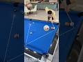 Most players can’t make this kick shot #billiard #billiards #trickshot #kickshot