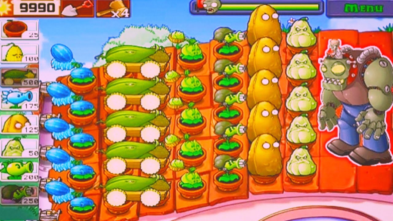 Plants vs Zombies | SURVIVAL ROOF | Plants vs All Zombies Full Gameplay ...