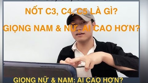 Tone nữ và tone nam tone nào cao hơn