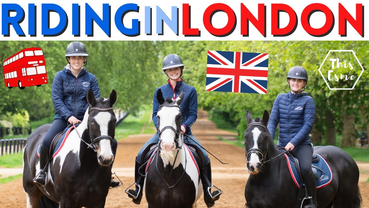 Horse Riding in LONDON! Hyde Park Stables AD This Esme YouTube