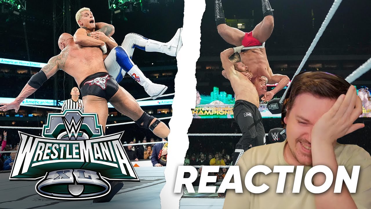 WWE WRESTLEMANIA 40 TAG 1 - Live Reaction! | ABSOLUTER LACHFLASH! 🤣🤣🤣