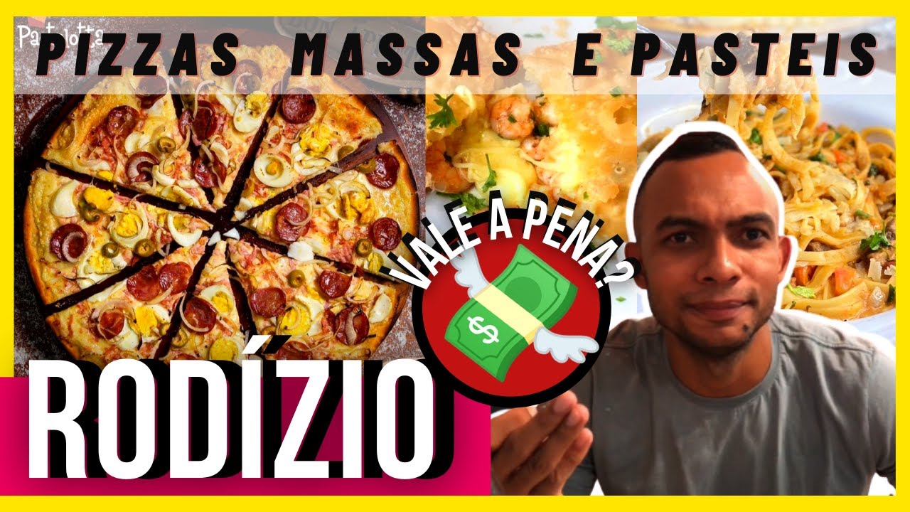 FOMOS A UM RODÍZIO DE PIZZA, MASSAS E PASTÉIS | PASTELOTTA | VALEU A PENA?  |Edinho e Ilanna #Rodizio - YouTube