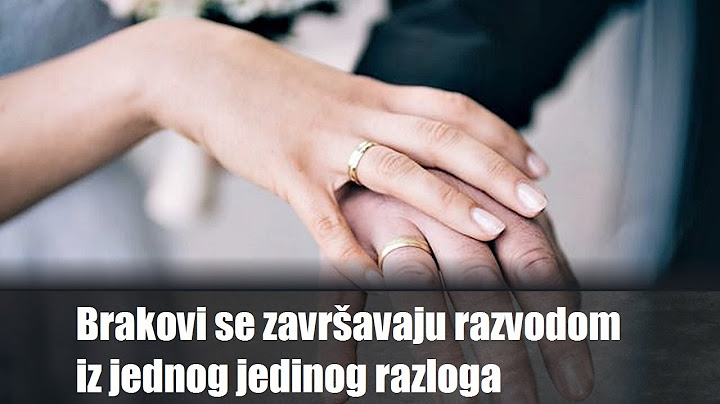 Svi problemi i svađe u braku se dešavaju zbog jedne stvari