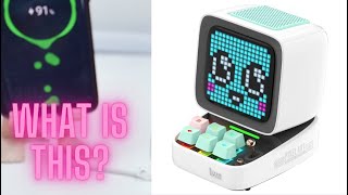 Divoom Ditoo Pro is a cool little retro speaker with more! Will it connect to Home Assistant?