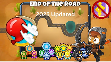 End of the Road [Deflation] Guide | No Monkey Knowledge | BTD 6 (2025 Updated) 4K