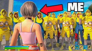 I HIRED 100 Minion Bodyguards In Fortnite!