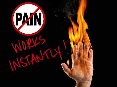 How to INSTANTLY stop the pain when you burn your hands | Chef secret first aid for hot oil burns.