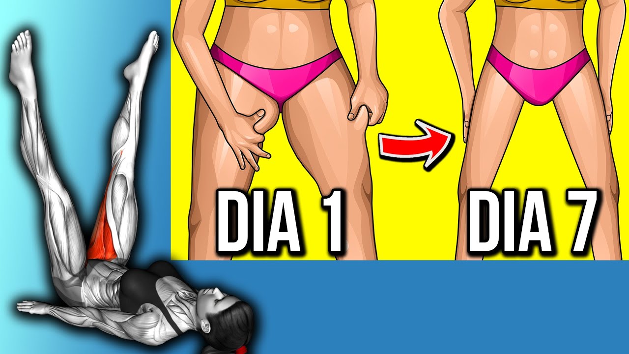 Miniatura del vídeo: ¡7 Día 7 Min 7 Ejercicios para Muslos Más Delgados!