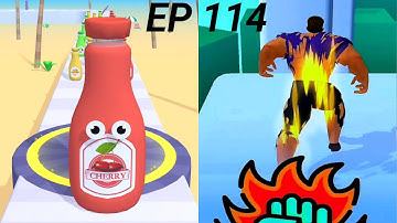 Juice Run VS Rage control Hulk Gameplay 😈👿🥶 iOS Android walkthrough funny Max Level 114 