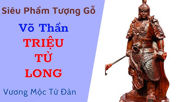 Tượng Gỗ Đẹp - Siêu Phẩm Vương Mộc Tử Đàn - Võ Thần Triệu Tử Long #Shorts