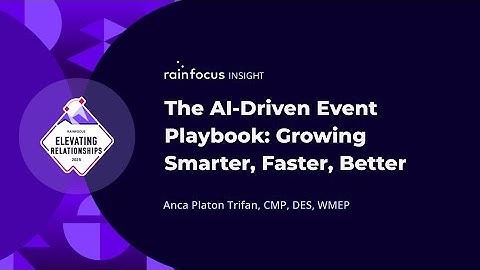 Rainfocus 2025: The AI-Driven Event Playbook: Case Studies and Success Stories #AIspeaker