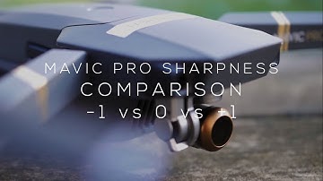 FIX MUDDY Mavic Pro Footage! Sharpness Settings Comparison Test || DJI Mavic Pro