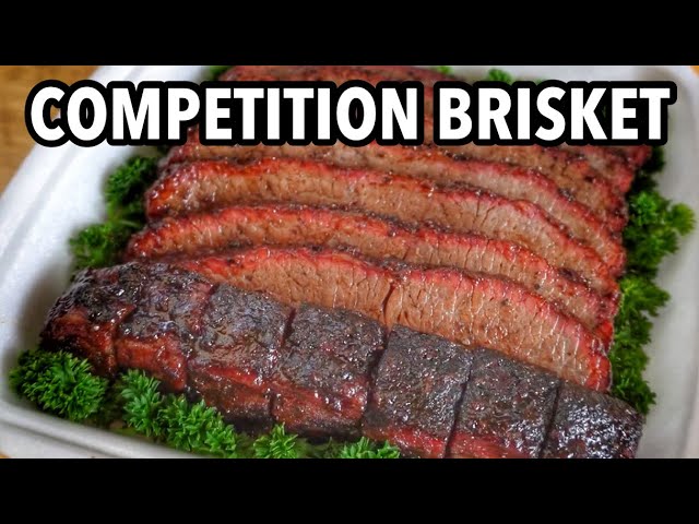 How to Smoke Brisket Competition Style class=