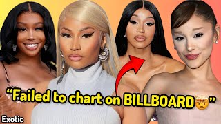 Cardib new single FLOPPING HARD💀SZA shows love to Nicki👀Ariana grande Eating disorder & more🫖🤬