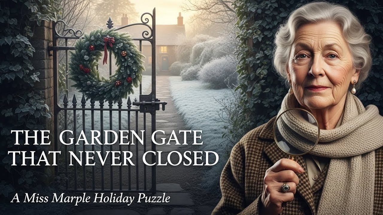The Garden Gate That Never Closed  A Miss Marple Holiday Puzzle