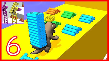 Ladder Race - All Levels #110 Gameplay (Android,iOS)