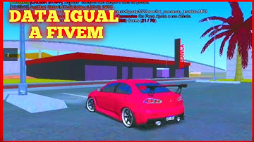 DATA MODIFICADA ESTILO FIVEM PARA SAMP LAUNCHER E SAMP MOBILE
