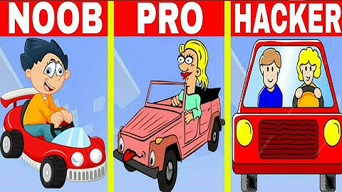 Pixel Art Noob Vs Pro Vs Hacker Cartoon in Minecraft | Pixel Art | RobMax