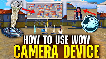 How To Use Wow Camera Device | Wow Camera Device Settings | How To Add Text Device To Camera Device