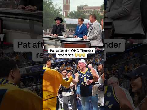 Pat McAfee loves his Pacers 🤣