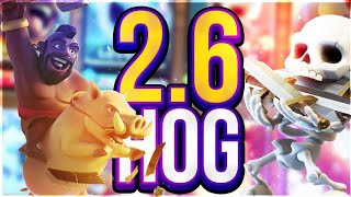 ✅How to play Hog 2.6🐷 2024 | hog cycle 2.6 tips & Tricks |clash royale Evolution| Ultimatechampion🏆