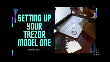 Review and How to Setup and use Trezor Model One hardware wallet