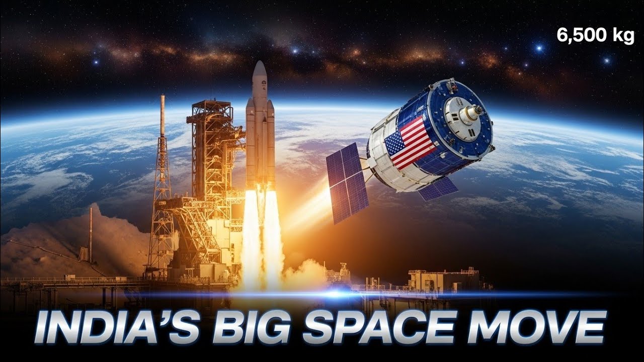 ISRO to Launch 6,500 kg US Satellite: India’s Space Power Move!