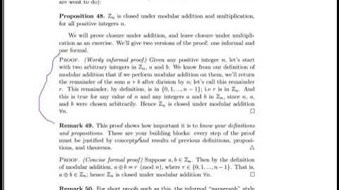 EAAEA Chapter 3 Section 4: Integers mod n