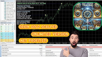 Orion Gold Scalper EA MT4 – AI Precision for Profitable Gold Trading (No DLL Required)