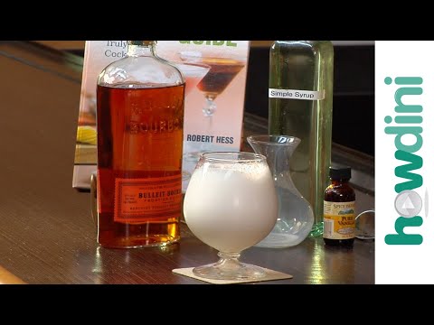How to Make a Bourbon Milk Punch Cocktail