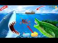 All 27 Sharks Unlocked - Giant Monster Enemy Atomic Sharkjira New Skin Mod - Hungry Shark Evolution